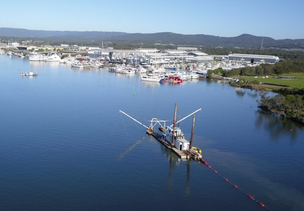 Coomera River dredging about to begin - Dredging Today